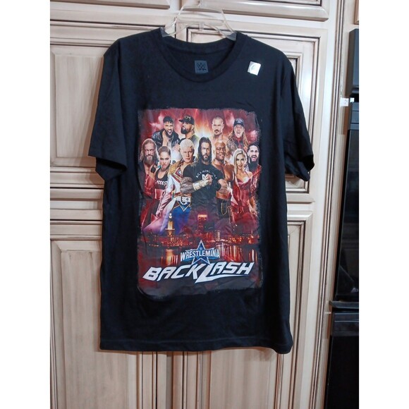 WWE Authentic LARGE Wrestlemania Backlash 2022 I Was There T Shirt‎ - Providence - Picture 1 of 6